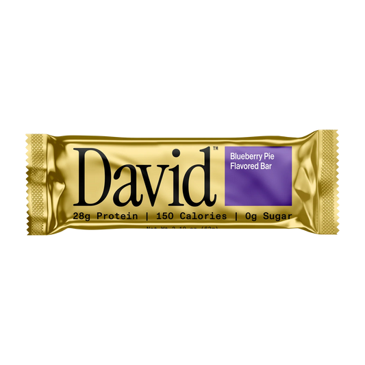 David Barra de Proteína - Blueberry Pie