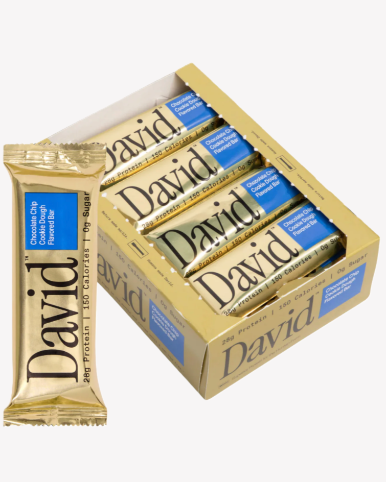 David Barra de Proteína - Chocolate Chip Cookie Dough