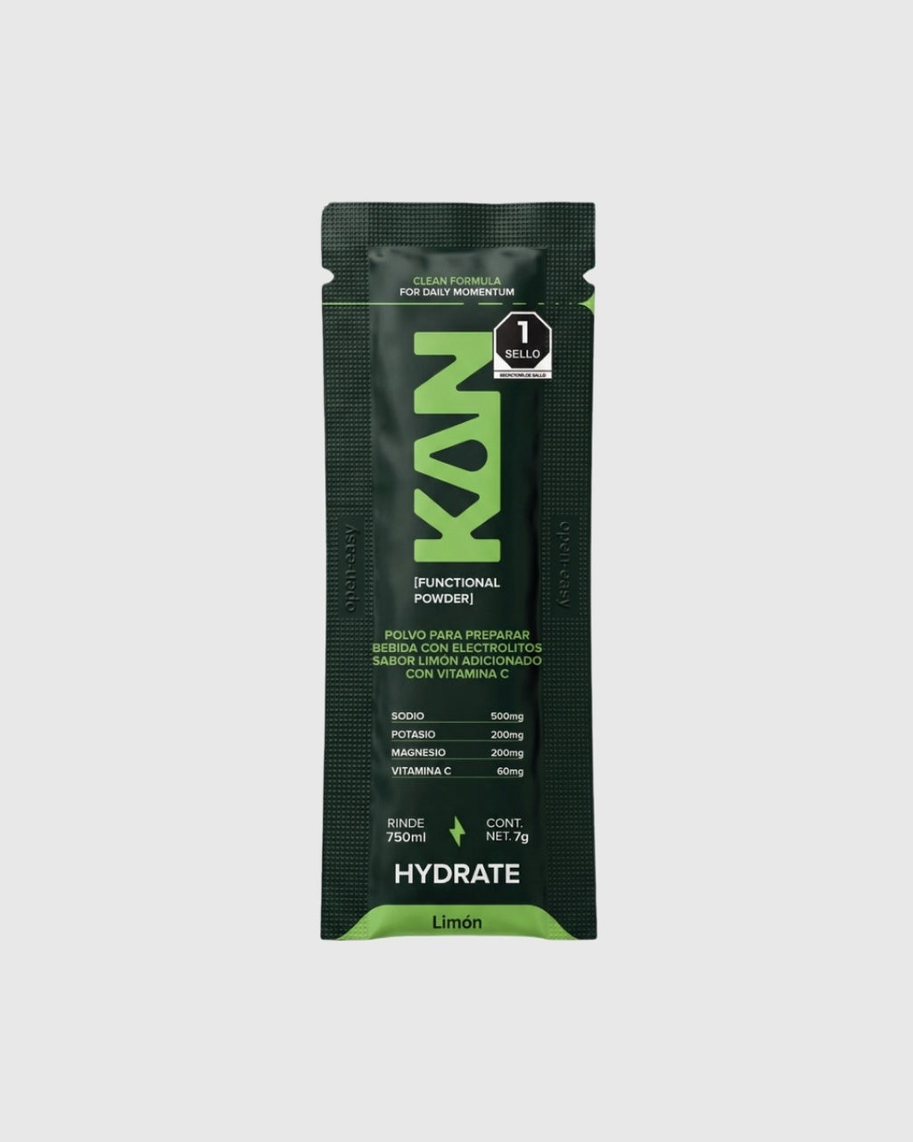 KAN Hydrate Limón — Functional Powder 10 pack