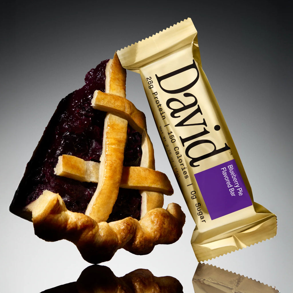 David Barra de Proteína - Blueberry Pie