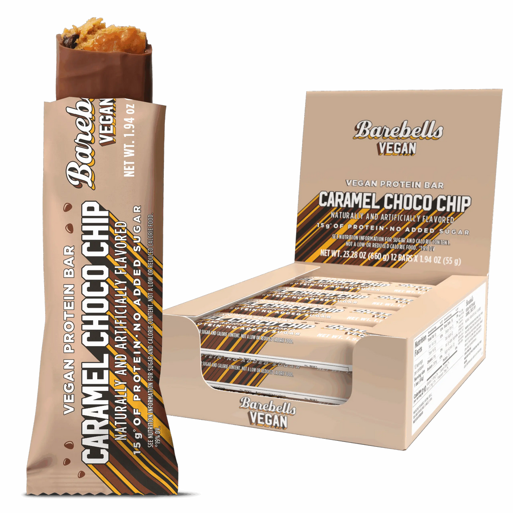 Barebells Barra de Proteína Vegana - Caramel Choco Chip