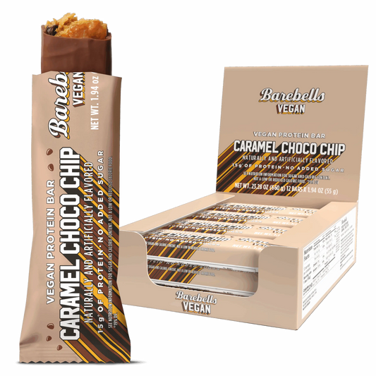 Barebells Barra de Proteína Vegana - Caramel Choco Chip