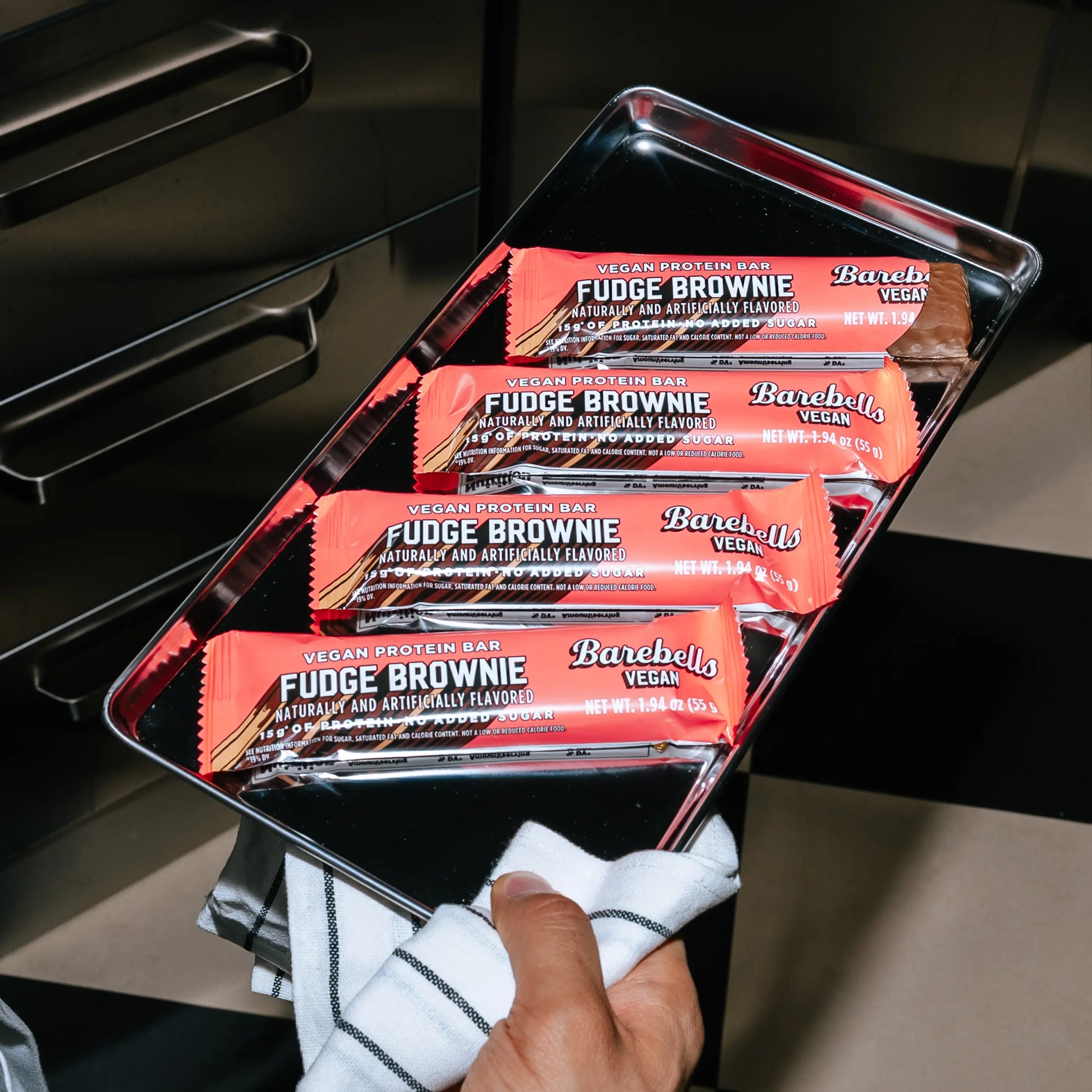 Barebells Barra de Proteína Vegana - Fudge Brownie