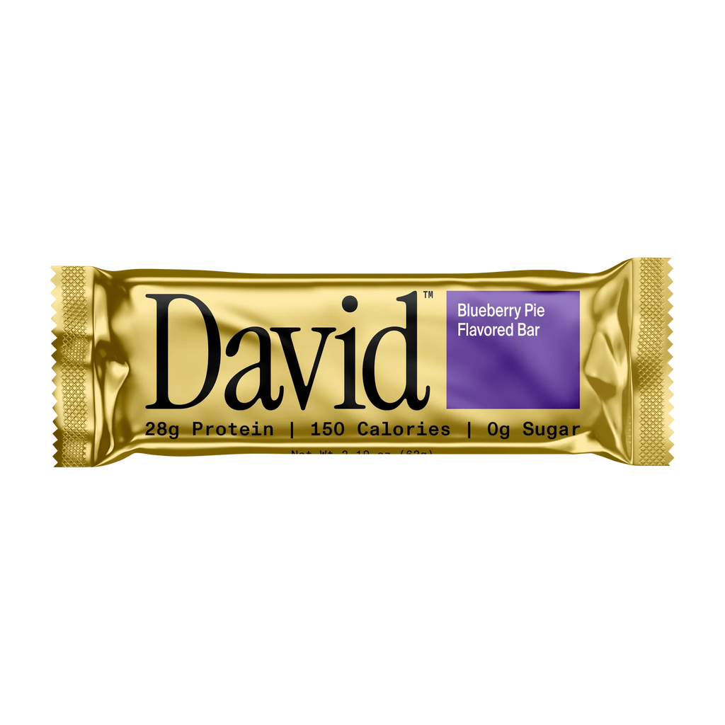 David Barra de Proteína - Blueberry Pie