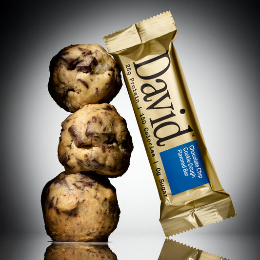 David Barra de Proteína - Chocolate Chip Cookie Dough