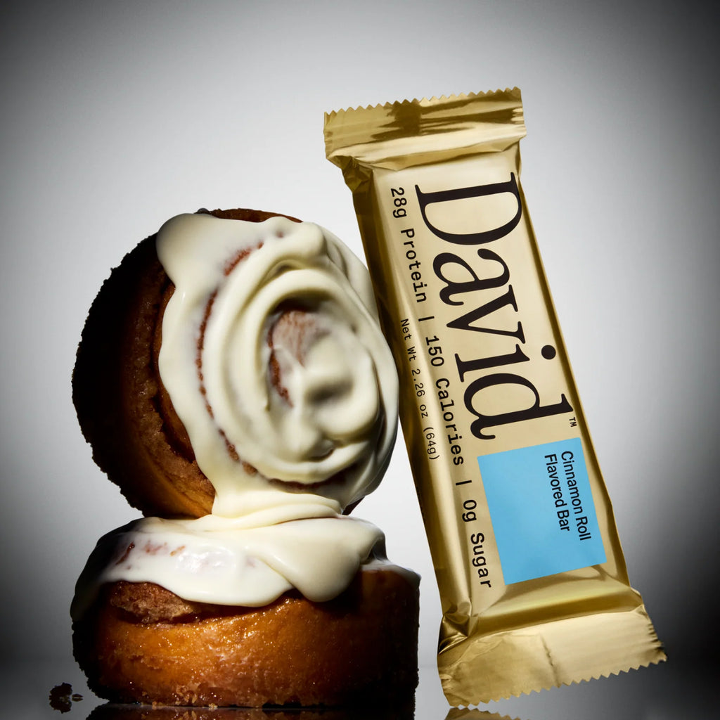 David Barra de Proteína - Cinnamon Roll