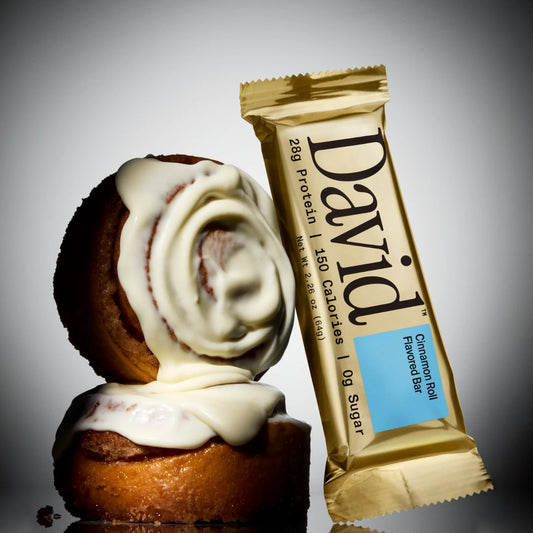 David Barra de Proteína - Cinnamon Roll