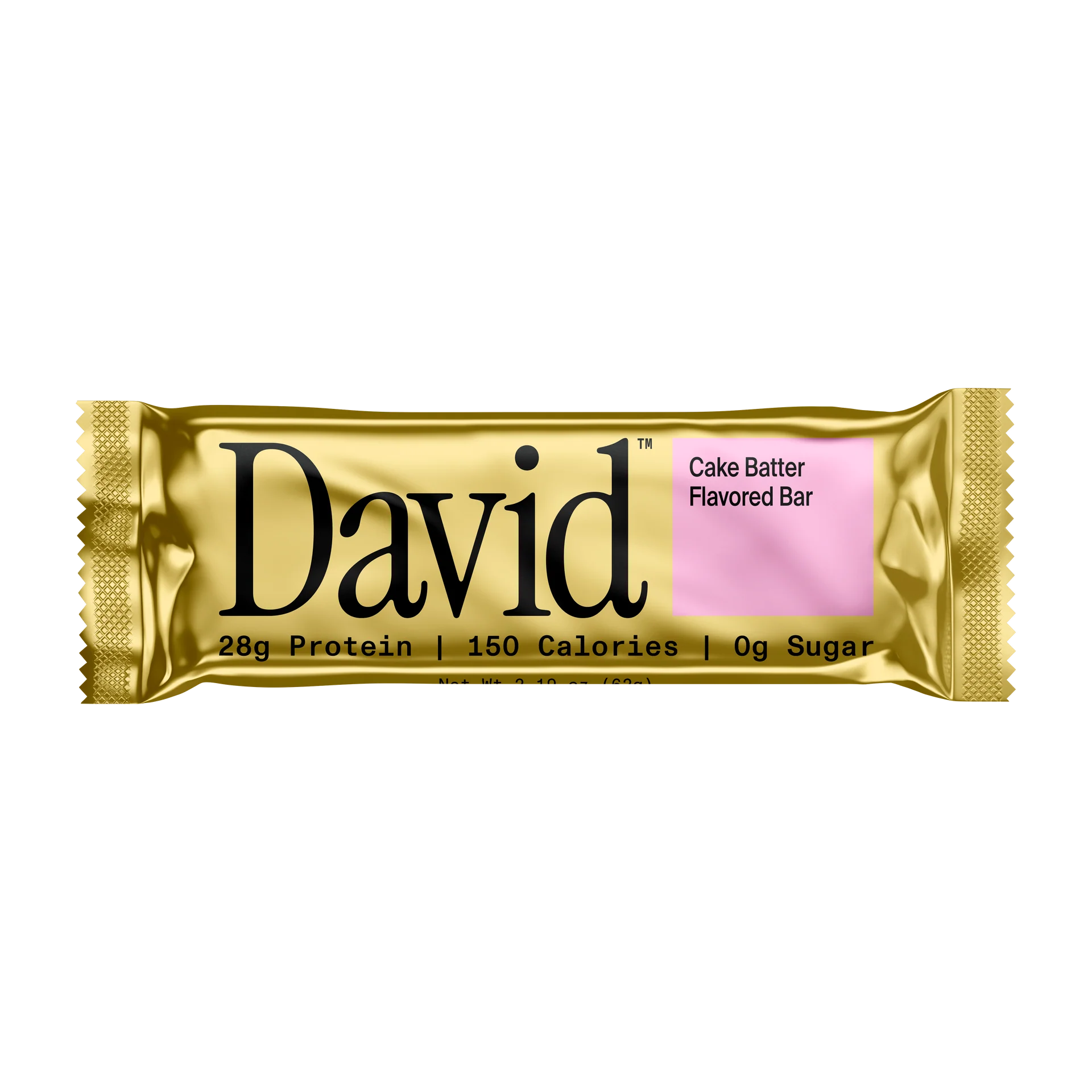 David Barra de Proteína - Cake Batter