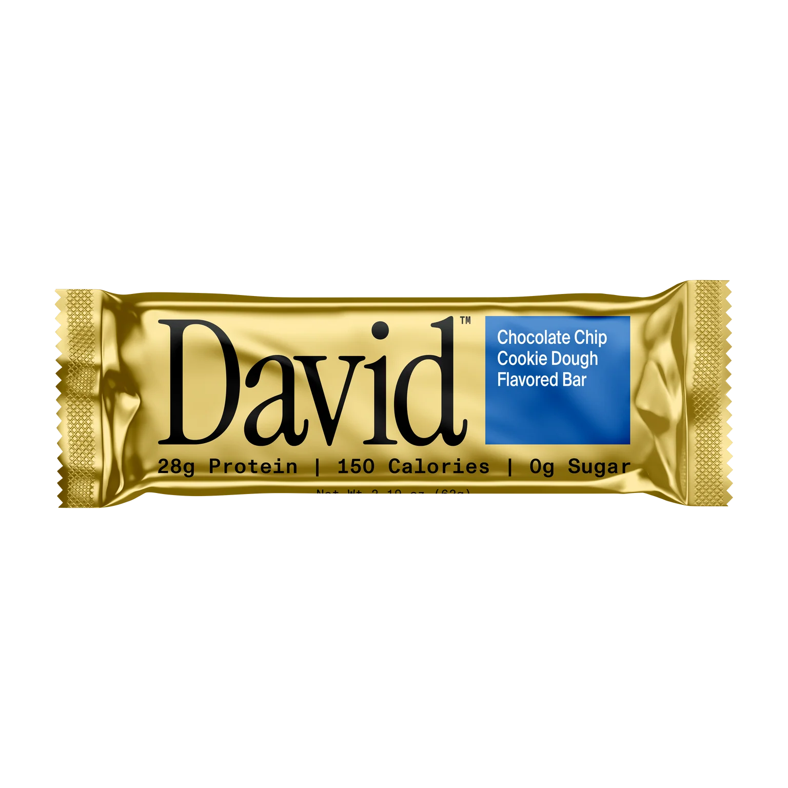 David Barra de Proteína - Chocolate Chip Cookie Dough