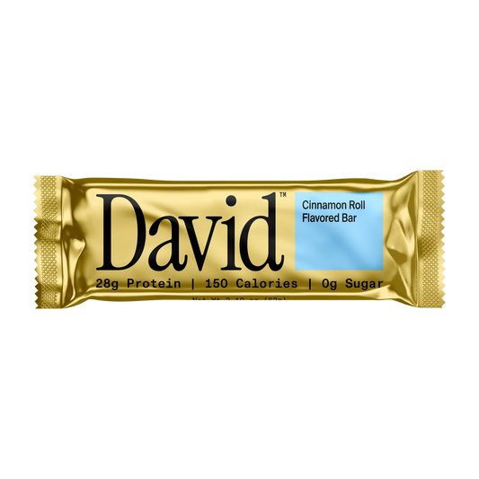 David Barra de Proteína - Cinnamon Roll