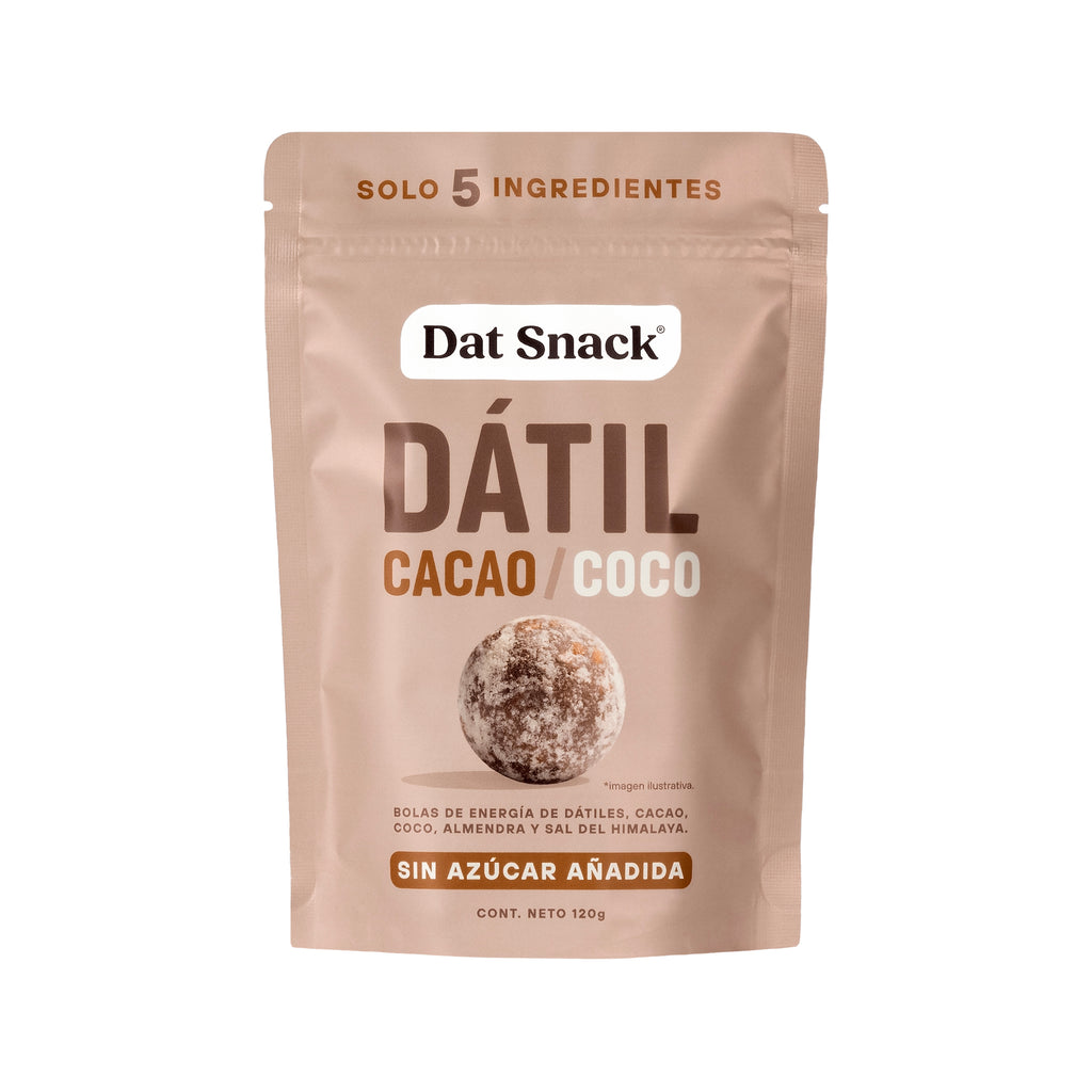 DAT SNACK DÁTIL CACAO COCO ALMENDRA