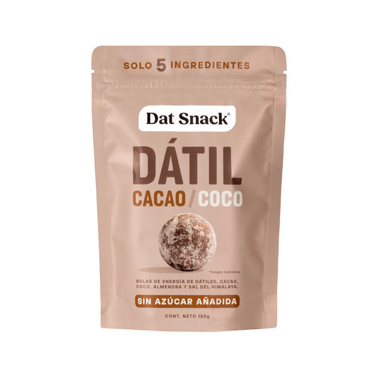 DAT SNACK DÁTIL CACAO COCO ALMENDRA