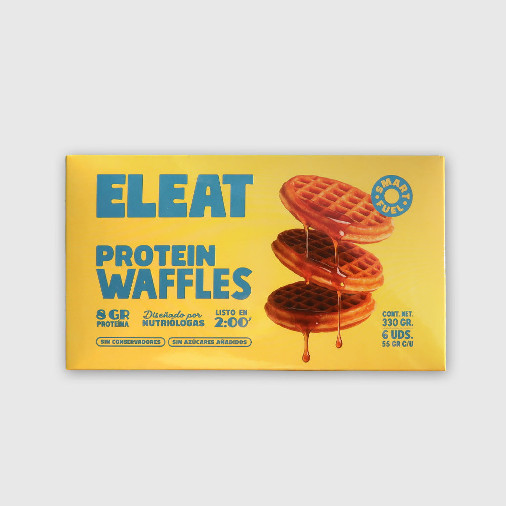 ELEAT Protein Waffles - 6 Piezas