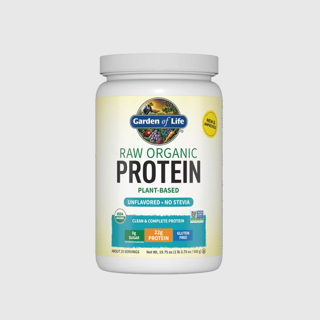 Garden of Life Proteína Orgánica  Plant Based Sin Sabor Sin Stevia