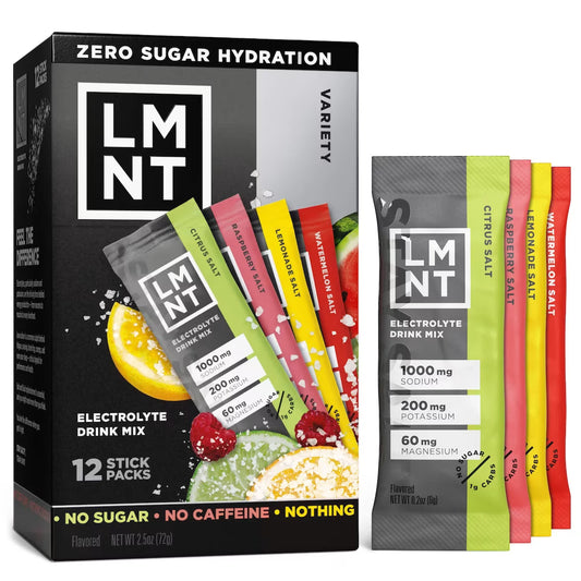 LMNT Electrolytes Zero-Sugar 12 pack